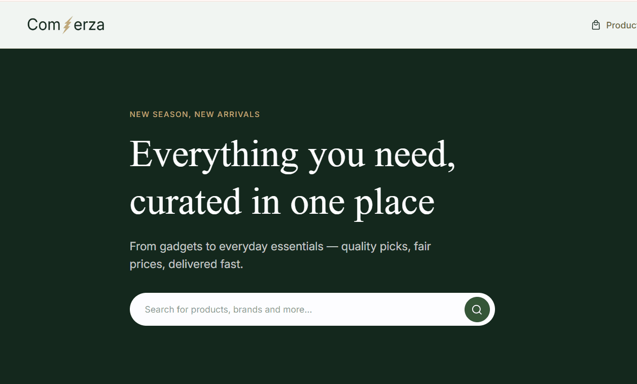 Commerza project